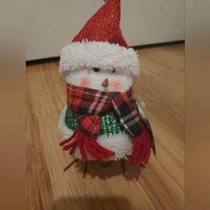 Walgreens Happy Holidays Christmas Tabletop Fabric Bird